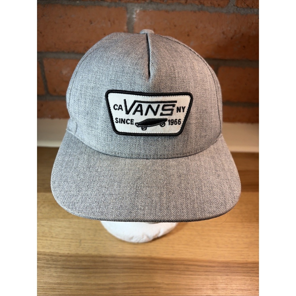 Gray VANS Men's Hat Cap Since 1966 CA VANS NY
